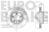 Превью - 58152047102 EUROBRAKE Тормозной диск (фото 3)