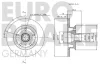 Превью - 5815204727 EUROBRAKE Тормозной диск (фото 3)