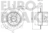 Превью - 5815204827 EUROBRAKE Тормозной диск (фото 3)