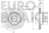 Превью - 5815204831 EUROBRAKE Тормозной диск (фото 3)
