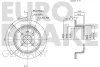 Превью - 5815205007 EUROBRAKE Тормозной диск (фото 3)