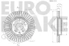 Превью - 5815205015 EUROBRAKE Тормозной диск (фото 3)