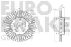 Превью - 5815205233 EUROBRAKE Тормозной диск (фото 3)