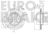 Превью - 5815209921 EUROBRAKE Тормозной диск (фото 3)