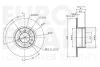 Превью - 5815311518 EUROBRAKE Тормозной диск (фото 3)