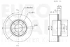 Превью - 5815311926 EUROBRAKE Тормозной диск (фото 3)