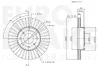 Превью - 5815312251 EUROBRAKE Тормозной диск (фото 3)