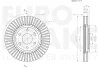 Превью - 5815312275 EUROBRAKE Тормозной диск (фото 3)