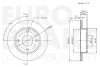 Превью - 5815312543 EUROBRAKE Тормозной диск (фото 3)