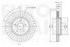 Превью - 5815312550 EUROBRAKE Тормозной диск (фото 3)