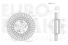 Превью - 5815312649 EUROBRAKE Тормозной диск (фото 3)
