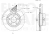 Превью - 5815313046 EUROBRAKE Тормозной диск (фото 3)