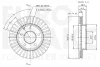 Превью - 5815313227 EUROBRAKE Тормозной диск (фото 3)
