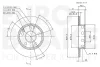 Превью - 5815313306 EUROBRAKE Тормозной диск (фото 3)
