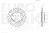 Превью - 58153133111 EUROBRAKE Тормозной диск (фото 3)