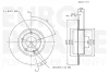 Превью - 5815313371 EUROBRAKE Тормозной диск (фото 3)