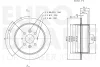 Превью - 5815313521 EUROBRAKE Тормозной диск (фото 3)