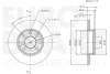 Превью - 5815313606 EUROBRAKE Тормозной диск (фото 3)