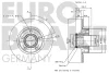 Превью - 5815313658 EUROBRAKE Тормозной диск (фото 3)