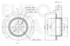 Превью - 5815313721 EUROBRAKE Тормозной диск (фото 3)