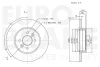 Превью - 5815313941 EUROBRAKE Тормозной диск (фото 3)