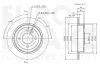 Превью - 5815314017 EUROBRAKE Тормозной диск (фото 3)