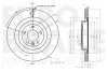 Превью - 5815314056 EUROBRAKE Тормозной диск (фото 3)
