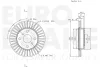 Превью - 58153145100 EUROBRAKE Тормозной диск (фото 3)