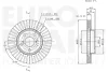 Превью - 5815314564 EUROBRAKE Тормозной диск (фото 3)