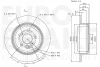 Превью - 5815314574 EUROBRAKE Тормозной диск (фото 3)