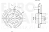 Превью - 5815314579 EUROBRAKE Тормозной диск (фото 3)