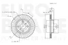 Превью - 5815314588 EUROBRAKE Тормозной диск (фото 3)