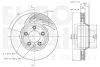 Превью - 58153147103 EUROBRAKE Тормозной диск (фото 3)