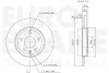 Превью - 58153147111 EUROBRAKE Тормозной диск (фото 3)