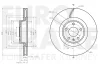 Превью - 58153147182 EUROBRAKE Тормозной диск (фото 3)