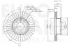 Превью - 5815314733 EUROBRAKE Тормозной диск (фото 3)