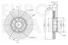 Превью - 5815314743 EUROBRAKE Тормозной диск (фото 3)