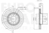 Превью - 5815314832 EUROBRAKE Тормозной диск (фото 3)