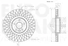 Превью - 5815314856 EUROBRAKE Тормозной диск (фото 3)