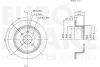Превью - 5815315007 EUROBRAKE Тормозной диск (фото 3)