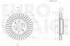 Превью - 5815315224 EUROBRAKE Тормозной диск (фото 3)