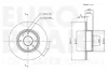 Превью - 5815319928 EUROBRAKE Тормозной диск (фото 3)