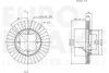 Превью - 5815319941 EUROBRAKE Тормозной диск (фото 3)