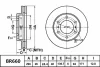 BR660 ULT BENDIX Тормозной диск