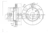 BS-5399 ZEKKERT Тормозной диск