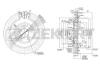 BS-5438 ZEKKERT Тормозной диск