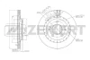 BS-5674 ZEKKERT Тормозной диск