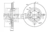 BS-5816 ZEKKERT Тормозной диск