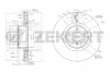 BS-6002 ZEKKERT Тормозной диск