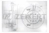 BS-6044 ZEKKERT Тормозной диск